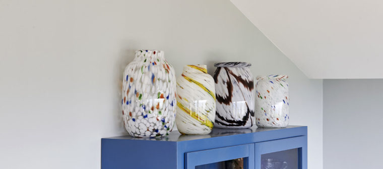 Vases splash Hay