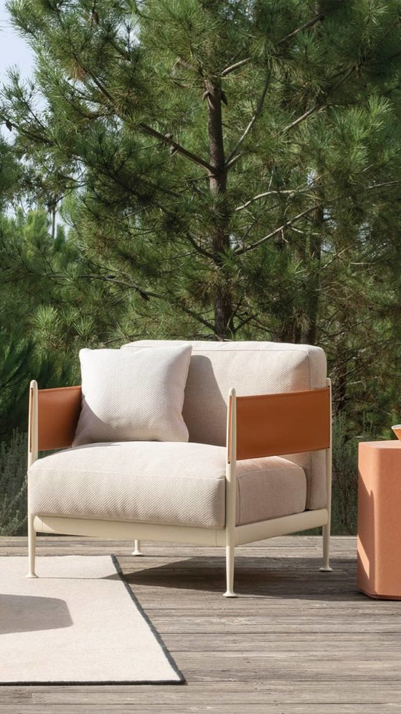 Fauteuil Obi table Talo Expormim