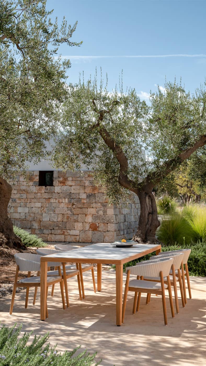 Table d'extérieur moderne  Table et chaises de jardin, Table